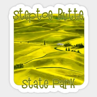 Steptoe Butte State Park, Washington Sticker